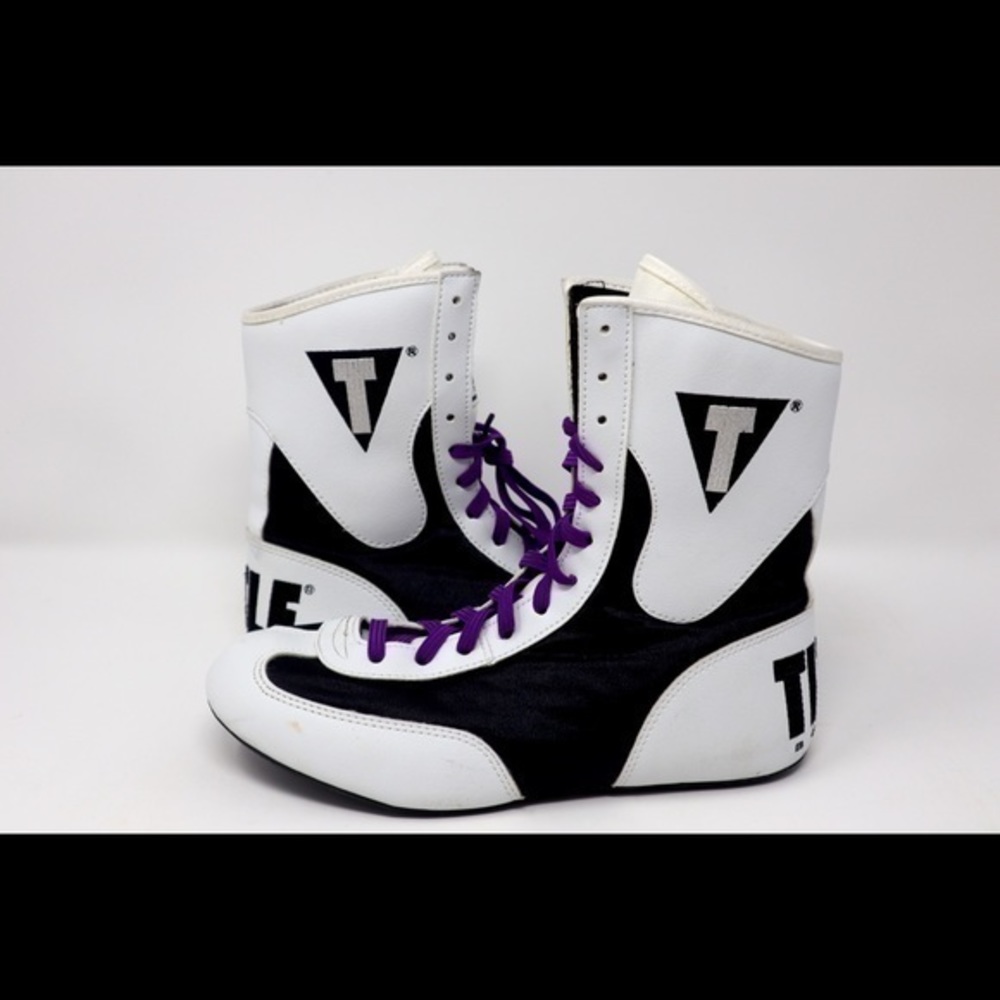 Title Boxing - Mens Lace Up Boxing Shoes ‘Phantom Purple’
